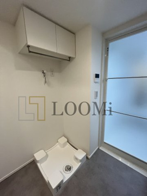 【洗面所】 | ジオタワー新町 | ジオタワー新町　室内洗濯機置き場