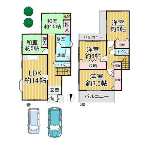 泉佐野市鶴原４丁目　戸建