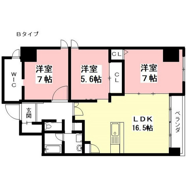 Ｔhe　residence　M・KANOUの間取り