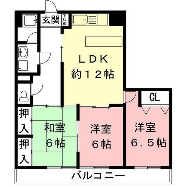メゾン河村の間取り
