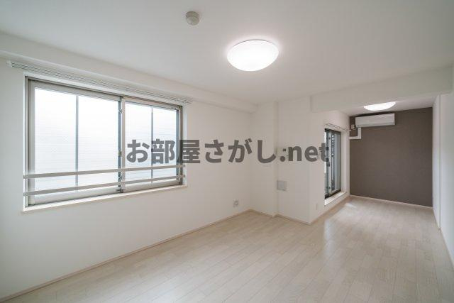 フォセット幡ヶ谷 #渋谷区 #新築 #デザイナーズ #一人暮らしの居間・リビング|使いやすいリビングです