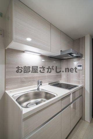 フォセット幡ヶ谷 #渋谷区 #新築 #デザイナーズ #一人暮らしのキッチン|キッチンでお料理をお楽しみください