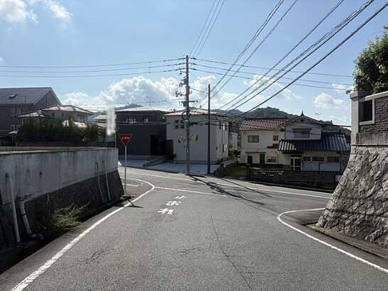 【前面道路含む現地写真】