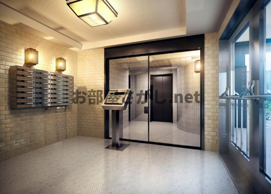 Log文京SENDAGI／ログ文京千駄木 #文京区 #千駄木 #駅近 #デザイナーズ #一人暮らしのロビー|ログ文京千駄木