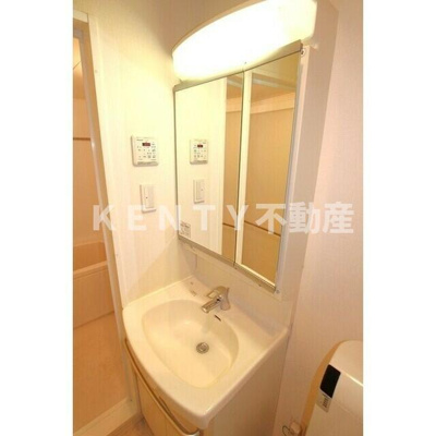 【洗面所】 | ガーデン蒲田 | 脱衣スペースもあります