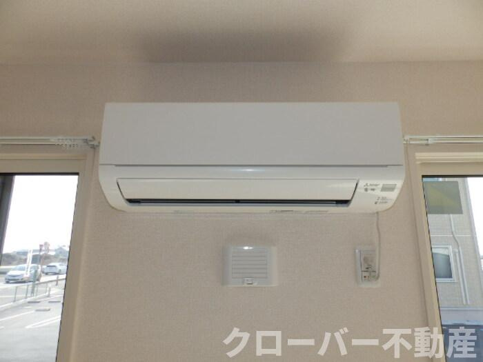 サンセジュール A棟の内装|エアコン