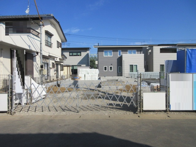 【仲介手数料無料】新築戸建　深谷市上柴町西3-1-14（全1棟）の前面道路含む現地写真
