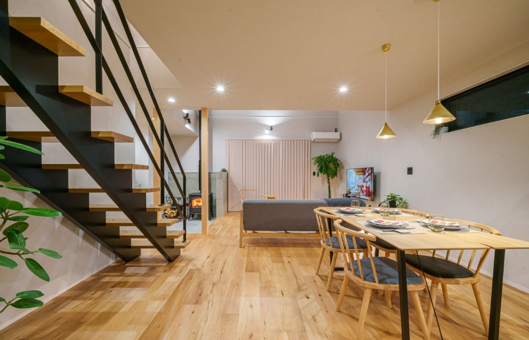 焼津市大住　モデルハウスの居間・リビング