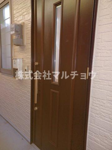 南城ハイツの玄関|毎日通る玄関はこちらです