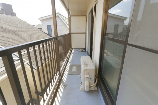 グレースハイツのバルコニー|別の部屋の画像です。