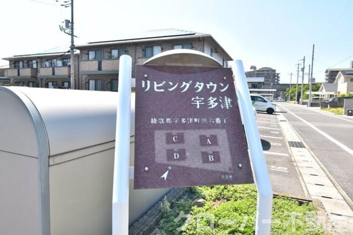 リビングタウン宇多津 B棟のその他|名称盤