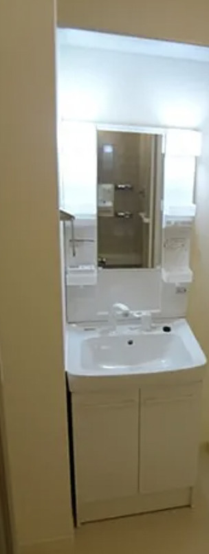 高見シャーメゾンの洗面所