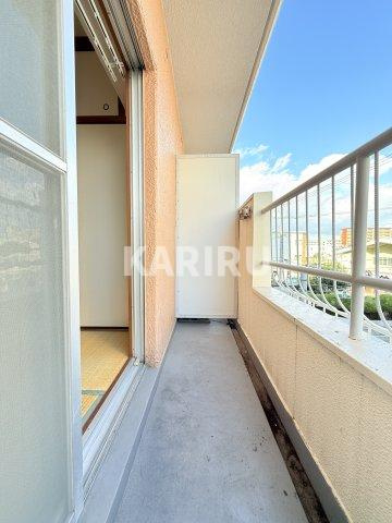 石田ビルのバルコニー