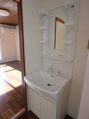 【洗面所】 | コーポセレクトB | 洗面所です