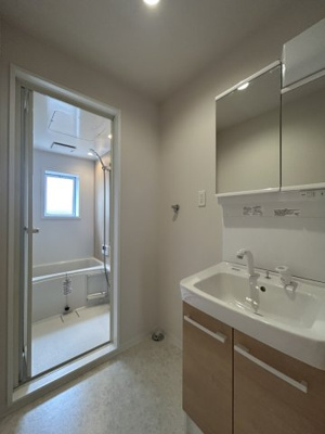 【洗面所】 | いからしハイツ | コンパクトで使いやすい洗面所