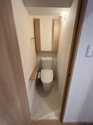 【トイレ】 | いからしハイツ | 落ち着いたトイレです