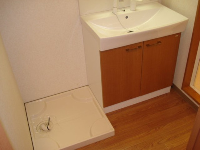 【洗面所】 | セント・フローラⅡ | 洗髪洗面化粧台