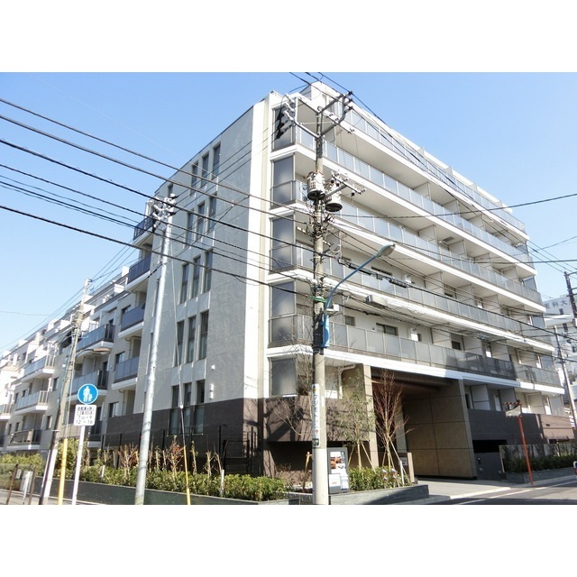 ザ・パークハビオ新宿の外観|おしゃれな外観です