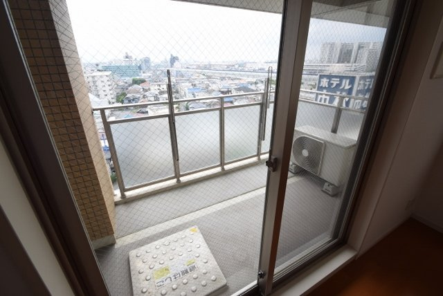 スカイグランデフナバシミヤモトのバルコニー