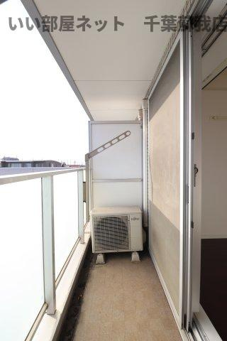 D・BOX-Ⅱのバルコニー|お洗濯にも便利なバルコニー付き