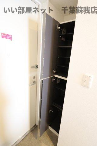 D・BOX-Ⅱの収納|収納もある玄関です！