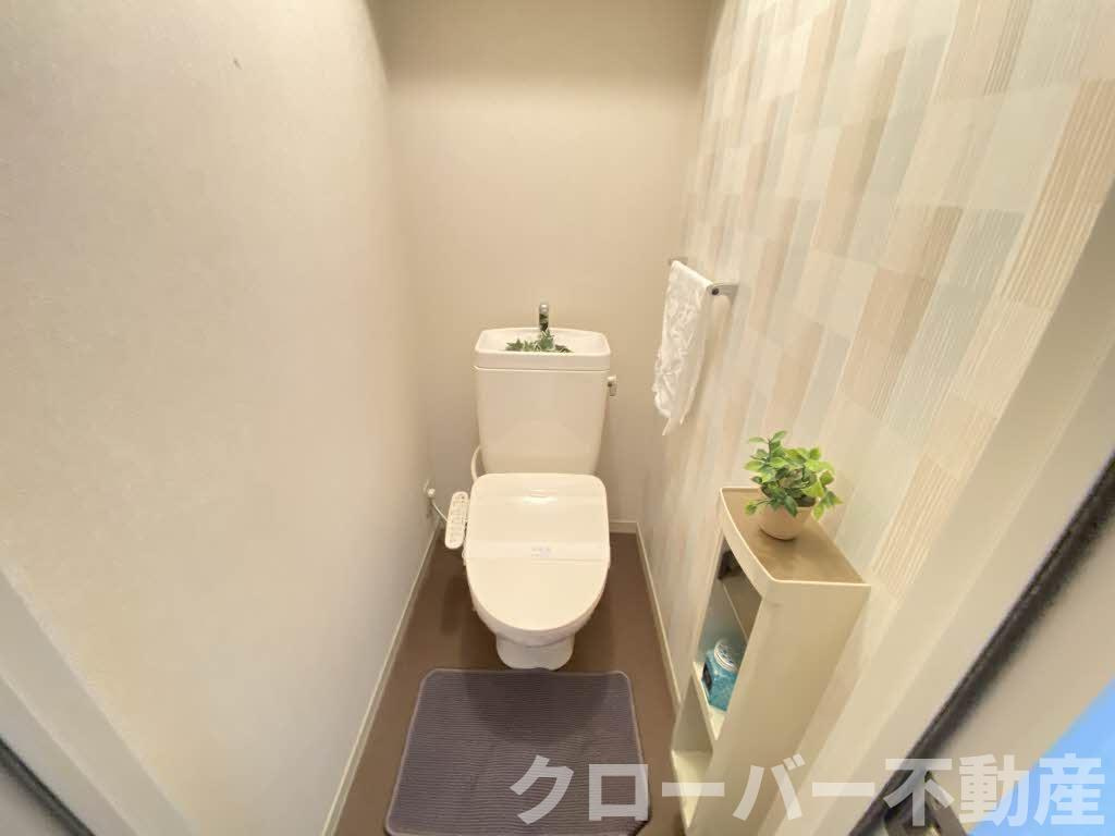 コスモタウン森岡Ⅱ B棟のトイレ
