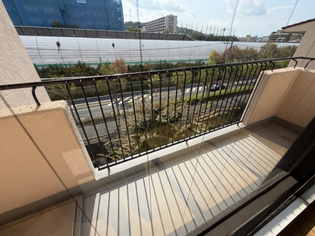 第一柏木ハイツのバルコニー