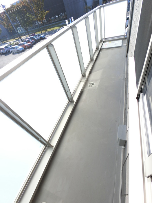 villa patioのバルコニー