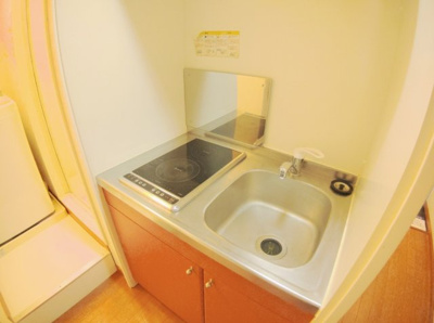 【キッチン】 | レオパレスジュネス紫竹 | きれいなキッチンです