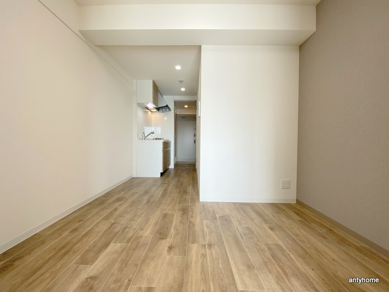 Dimora難波　仲介手数料無料の居間・リビング