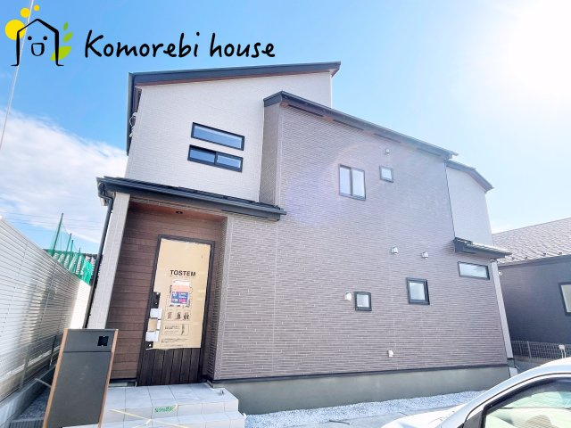 上尾市上　新築一戸建て　ブルーミングガーデン　01の外観|26.3.7撮影済み