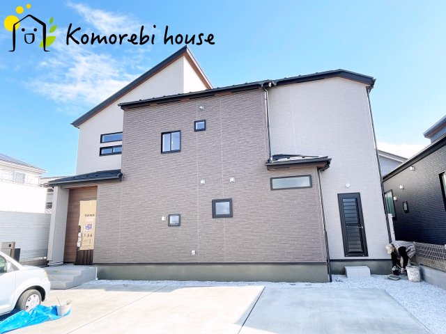 上尾市上　新築一戸建て　ブルーミングガーデン　01の外観|26.3.7撮影済み