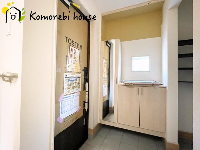 上尾市上　新築一戸建て　ブルーミングガーデン　01の玄関|26.3.7撮影済み