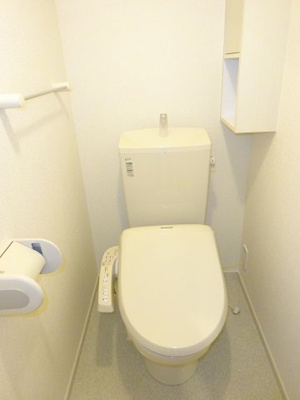 【トイレ】 | グレースＡ | 落ち着いたトイレです