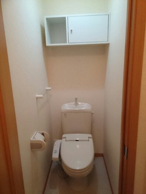 【トイレ】 | クレメントＡ | ゆったりとした空間のトイレです