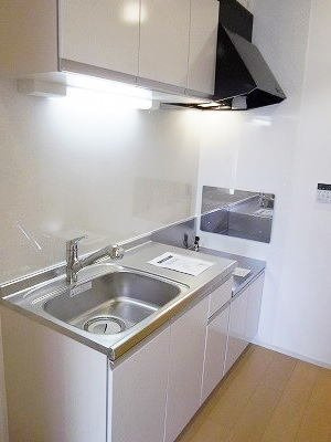 【キッチン】 | リンコーレジデンス－Ⅰ | きれいなキッチンです