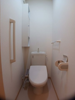 【トイレ】 | ウィステリアＡ | 清潔感のあるトイレです