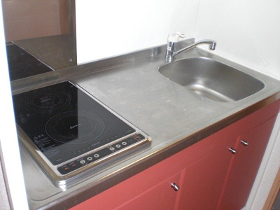 【キッチン】 | レオネクストＷＡＫＡＴＵＫＩⅡ | 電気コンロ付