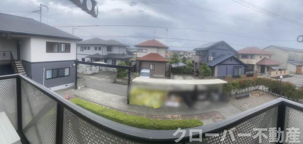 コスモタウン森岡 C棟の展望