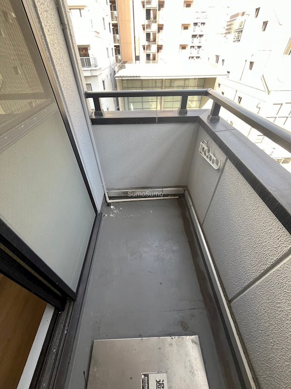 JUNWAマンションのバルコニー|落ち着いた時間を過ごせるバルコニーです