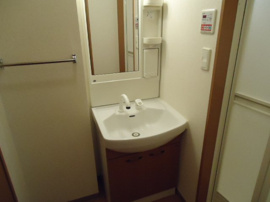 洗髪洗面化粧台