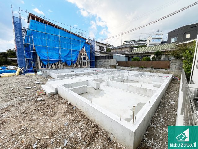 明石市朝霧南町　第2期　新築一戸建ての外観|周辺は落ち着いた街並みの住宅地！子育てがしやすい住環境です！まだ未完成ですが、現地でしかわからない事もございます。是非一度ご覧ください。