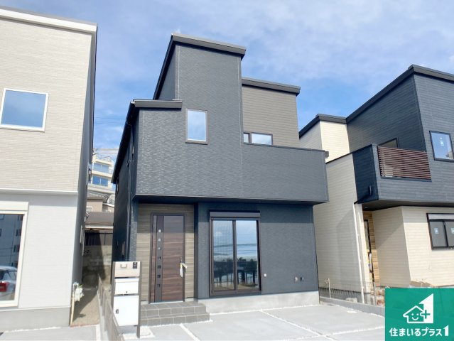 明石市朝霧南町　第2期　新築一戸建ての外観|安心の10年保証！外観を美しく保ち、雨水で汚れを落とします！気になることがありましたら、お気軽にお問い合わせください！