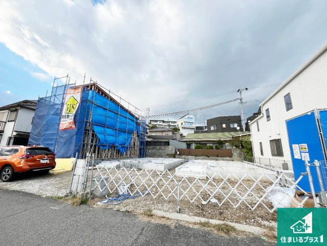 明石市朝霧南町　第2期　新築一戸建ての外観パース|周辺は落ち着いた街並みの住宅地！子育てがしやすい住環境です！まだ未完成ですが、現地でしかわからない事もございます。是非一度ご覧ください。