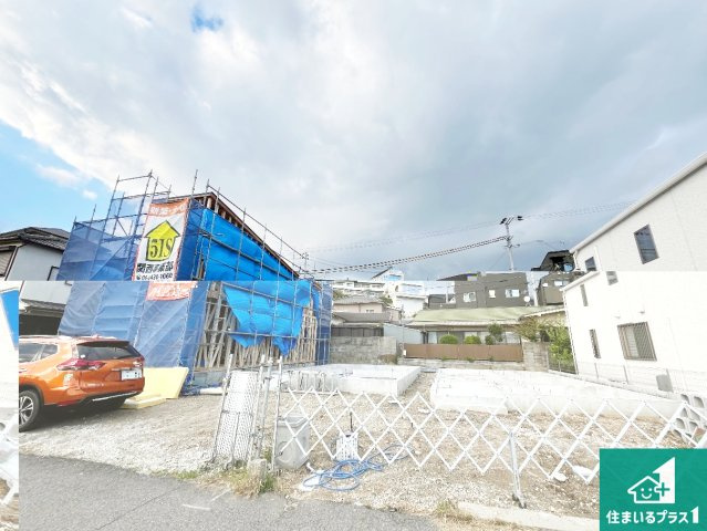 明石市朝霧南町　第2期　新築一戸建ての外観|周辺は落ち着いた街並みの住宅地！子育てがしやすい住環境です！まだ未完成ですが、現地でしかわからない事もございます。是非一度ご覧ください。