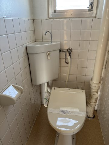 温水洗浄便座が温かく迎えてくれます