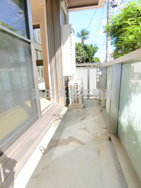 サンクレールのバルコニー