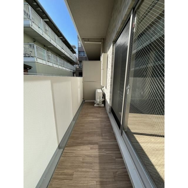 アルファコート常盤台３のバルコニー