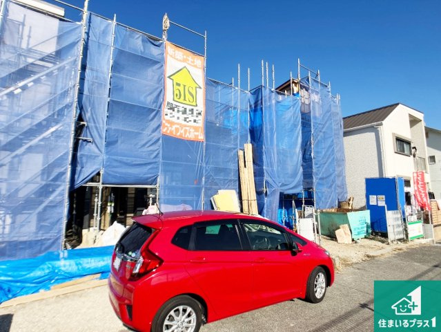 明石市朝霧南町　第2期　新築一戸建ての外観|現在建築中！落ち着いた街並みで新生活を始めることが出来そう！周辺の物件も併せてご紹介させて頂きます！