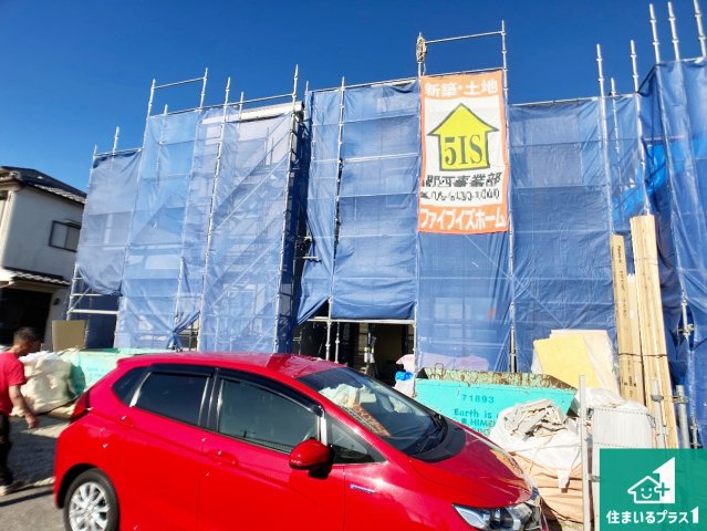 明石市朝霧南町　第2期　新築一戸建ての外観|現在の進捗状況です！順調に作業進行中、完成が待ち遠しいです！詳細の間取り等、お気軽にお問い合わせください！